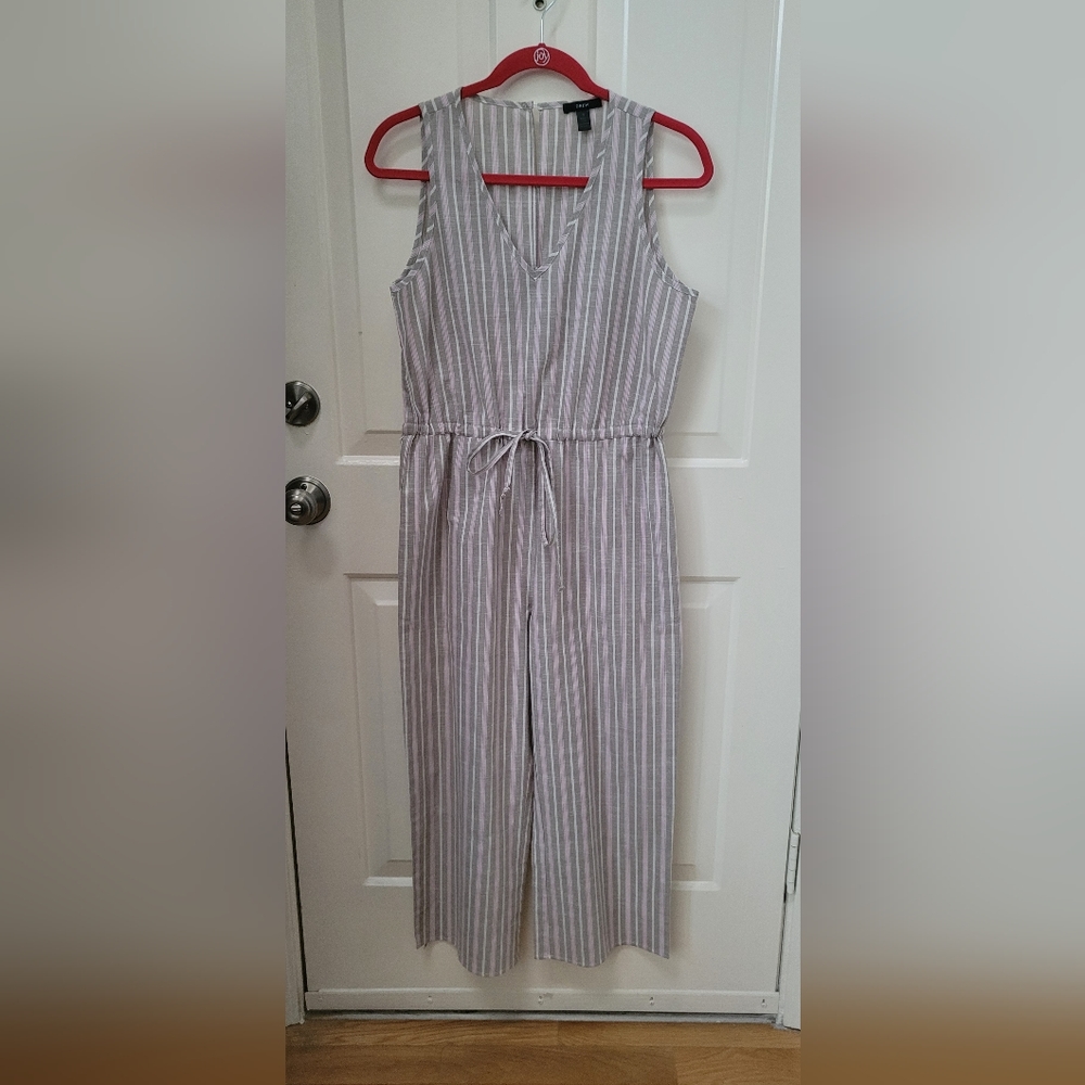 Drew Jumpsuit Stripes with drawstrings-NWOT